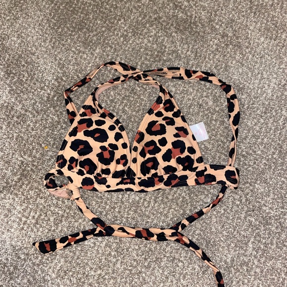 Target Cheetah Triangle Bikini Top - Picture 3 of 4